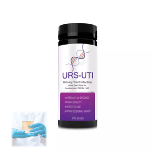 Bandelettes de test d'urine UTI de test rapide à bas <span class=keywords><strong>prix</strong></span> détectant l'infection des voies urinaires en privé pour l'auto-analyse d'urine - Product Image 1