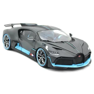 Çin yüksek kaliteli tedarikçi Bburago oyuncak araç Bugatti 1:18 çinko alaşım Metal pres döküm Model araba