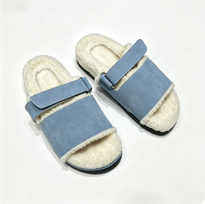 Sandalias de invierno de felpa para mujer, zapatos de mujer, chaussures femme, pantuflas, zapatos de mujer, sandalias para mujer - Product Image 4