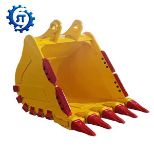 דליים למכירה חמים יכולים להיות מותאמים אישית מחפר 20 טון מחפר דלי תקן/רוק קיבולת דלי 0.8/0.9/1.2 עבור חתול komatsu jcb - Product Image 2