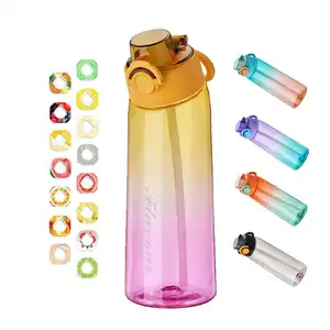 Custom Capacity Creative Design Kids School Sports Outdoor Tritan Bpa Free Air Up Fruit Flavored Water Bottle For Gift Business