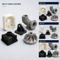 Service d'impression 3D personnalisé SLA SLS MJF FDM SLM Fabricant de prototypes rapides en plastique et en métal