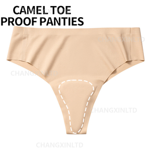 Venta al por mayor Traceless Anti-Camel Toe Ropa interior deportiva Mujeres de secado rápido Low-rise <span class=keywords><strong>Bragas</strong></span> sin costuras o señoras - Product Image 6