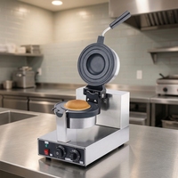Machine à gaufres professionnelle américaine 110/220V en acier inoxydable, motifs créatifs, antiadhésive, nouvelle, portable, contrôle tactile, haute performance