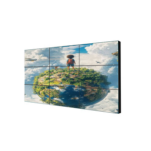 Tùy chỉnh quảng cáo trong nhà <span class=keywords><strong>LCD</strong></span> màn hình hiển thị 49 inch video Panel tường - Product Image 2