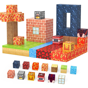 Özel Manyetik Küpler Seti 2.0cm 2.5cm Plastik Mıknatıslı Yapı Taşları Benzersiz Ambalaj Toptan Çocuk Eğitici Bulmaca Oyuncakları - Product Image 3