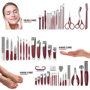 7/42 Pcs Làm Móng Tay Móng Chân Móng Tay Cắt Kit Thép Không Gỉ Cắt Móng Tay Cắt Kéo Nhíp Dao Tai Chọn Vẻ Đẹp Chải Chuốt Công Cụ - Product Image 4