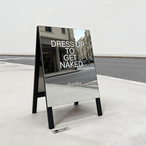 Quảng cáo hiển thị ngoài trời thép không gỉ <span class=keywords><strong>a</strong></span>-khung vỉ<span class=keywords><strong>a</strong></span> hè dấu hiệu đứng nhân đôi một khung bảng hiệu cho cử<span class=keywords><strong>a</strong></span> hàng cử<span class=keywords><strong>a</strong></span> hàng - Product Image 5