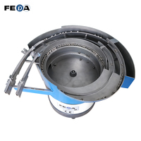 Alimentateur à bol vibrant automatique FEDA, double piste vibratoire pour machine d'emballage