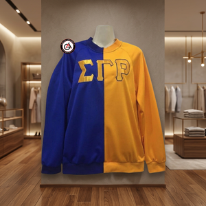 Sigma เสื้อสเวตเชิ้ตคอกลมผู้หญิงปักลาย Gamma Rho Sorority,เสื้อคอเต่าสำหรับสตรีสไตล์สั่งทำ - Product Image 2