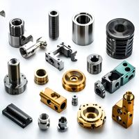 Composants mécaniques sur mesure en acier inoxydable, aluminium et laiton usinés par tournage-fraisage CNC de haute précision, fabriqués en Chine