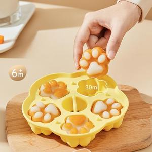 Bán buôn BPA miễn phí Silicone mèo bàn chân khuôn dễ thương công cụ nhà bếp cho sô cô la hấp bánh linh hoạt và bền Ice Cube Baking - Product Image 1