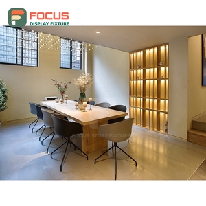 Mostrador de Servicio para Cafetería de Gran Formato con Panel de Vidrio Templado, Zona de Exhibición de Accesorios, Mostrador de Caja para Cafetería - Product Image 4