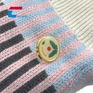 Nouvelle Arrivée Personnalisé NTAG213 Métal Époxy Nfc Badge Tag Réinscriptible Rfid Pins pour les Commentaires - Product Image 2
