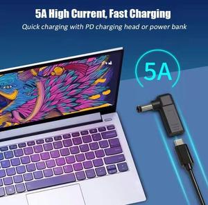 USB 3.1 Type C USB-C à DC 20V 5.5 2.1mm prise d'alimentation PD émulateur déclencheur câble de Charge <span class=keywords><strong>pour</strong></span> <span class=keywords><strong>ordinateur</strong></span> portable - Product Image 4