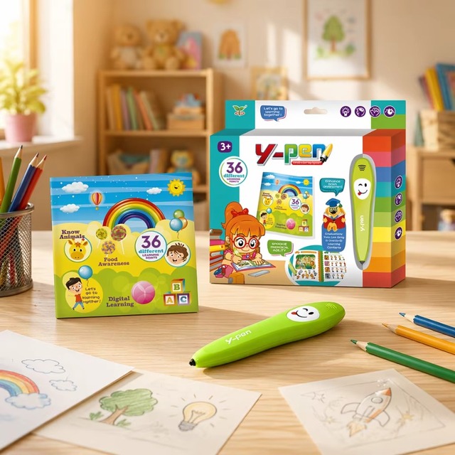 English learning point reading pen Flash card English learning aid ABS Environmental Protection Business