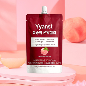 Complément alimentaire faible en calories à marque privée, gelée de konjac avec vitamines et collagène pour soutenir la santé de la peau et des cheveux, et la gestion de l'énergie. - Product Image 1
