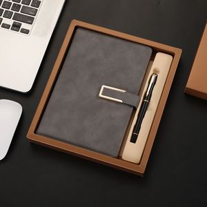 Set de Regalo Personalizable de Cuadernos de Negocios con Memoria USB, Cuadernos A5 y B5 para Eventos de Hoteles y Bancos - Product Image 1