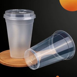 Meilleures ventes en gros : Seau en plastique jetable surdimensionné de 1000 ml, portable, pour fruits, vodka, et gobelet à thé au lait épaissi - Product Image 3