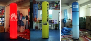 <span class=keywords><strong>Farolas</strong></span> luminosas de colores inflables personalizadas de 2m, modelo de publicidad para Bar de estrellas, fiesta, evento de actuación en escenario - Product Image 2