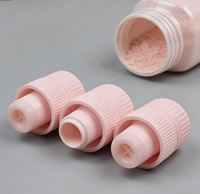 Nieuwe design draaidop voor drinkwater 28mm Pco1810 sap poeder persdop flesdop plastic makkelijk te openen dop voor dranken