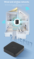 Mini TV Box U16 de Alta Popularidad, Quad Core, Android 10.0, con WiFi 4K HD 2.4G/5GHz, BT 5.0, Control Remoto