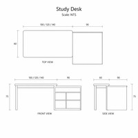 Plateau de clavier multifonctionnel moderne 3-en-1 en bois de caoutchouc massif durable, couleur personnalisable, pour bureau à domicile, chambre d'étudiant