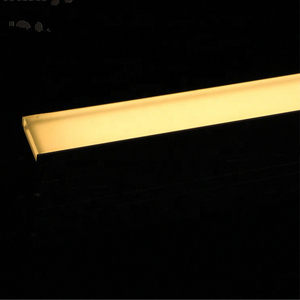 Luces <span class=keywords><strong>LED</strong></span> subterráneas Line Dance <span class=keywords><strong>Tira</strong></span> larga Iluminación <span class=keywords><strong>empotrada</strong></span> en el <span class=keywords><strong>suelo</strong></span> de acero inoxidable Barra cuadrada Lámpara de ladrillo translúcido - Product Image 2