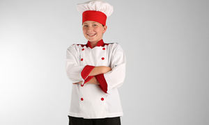 Costume de chef pour enfants, veste de chef pour garçons, costume pour enfants - Product Image 3