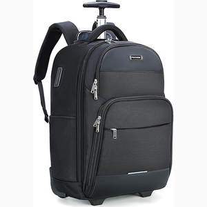 Free Sample Customisable Lifestyle Rolling <b>Backpacks</b> for Girls Primary <b>Children</b> Bag Big 2 Wheel School Trolley Bag - Product Image 4