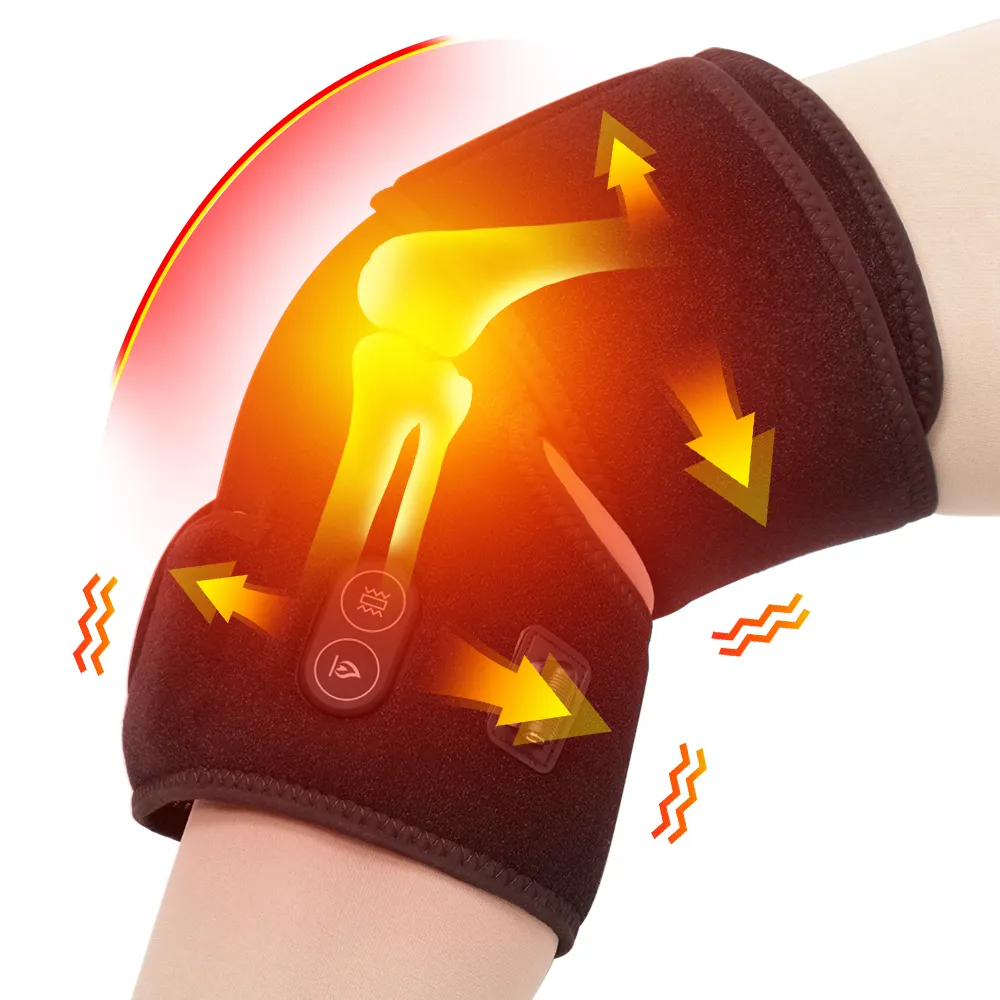 Selbst erhitzende Knies chützer für das Gesundheits wesen Ärmel Ferninfrarot-Unterstützung Batterie beheizte Knies tütze Arthritis Schmerz linderung Warme Funktion