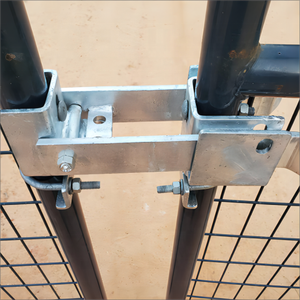 Có thể điều chỉnh 1-5/8 ''-2'' thép mạ kẽm đôi cổng chốt khóa cho Chuỗi liên kết hàng rào hàn kim loại cổng bài sẵn sàng để tàu - Product Image 6