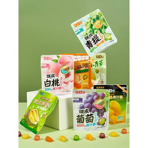 ลูกอมมะม่ว<span class=keywords><strong>ง</strong></span>ปอกเปลือกแบบขายส่ง ลูกอมกัมมี่รูปผลไม้ 2D 3D ลูกอมกัมมี่นิ่ม 9D2 - Product Image 4