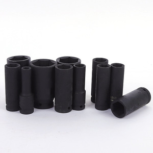 Jeu <span class=keywords><strong>de</strong></span> douilles hexagonales pneumatiques hydrauliques étendues 1/2 pouce, douilles à chocs robustes 8-41 mm en carbure, kit d'outils OEM pour réparation automobile - Product Image 4