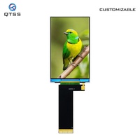 QTSS 3,97 Zoll TFT-Displaymodul 480x800 RGB Streifen MIPI IPS Touchpanel Optional LED-Hintergrundbeleuchtung 450 Cd/m2 ST7701S Treiber-IC