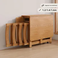Fabrik-Bestseller Klappbarer Esstisch-Stuhl-Set für Kleine Wohnungen Bewegliche Moderne und Einfache Esszimmerlösung