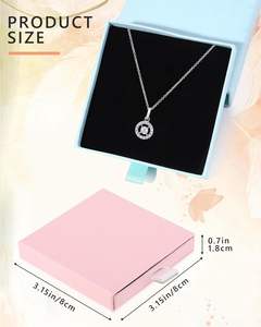 Китайские товары Роскошные упаковочные коробки на заказ ювелирные изделия День матери на заказ ручка магнитный раздвижной ящик ювелирные изделия розовая подарочная коробка - Product Image 2