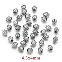 Accessoires de fabrication de bijoux en acier inoxydable faits à la main, élégants et chics, perles de lanterne, hypoallergéniques, composants et trouvailles