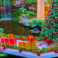 Arbre de Noël artificiel géant d'extérieur de 20 à 100 pieds avec lumières LED pour décoration