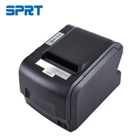 Impresora Térmica SPRT SP-POS88V de 80 mm, Impresora de Recibos POS de Alta Velocidad con Puerto USB, Bluetooth y Serie, Papel Térmico Disponible