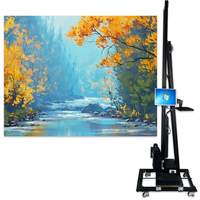Imprimante à jet d'encre murale automatique de marque TANYU pour l'extérieur, pour l'intérieur, machine d'impression murale à jet d'encre plate verticale intelligente 3D UV