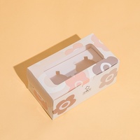Cajas para Cupcakes y Muffins al por Mayor, Disponibles en Stock, de Grado Alimenticio, con Ventana Transparente Reforzada, para 2-4-6-12 Unidades; Cajas para Empacar Cupcakes