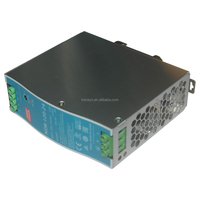 Alimentation électrique sur rail DIN en métal Meanwell NDR-120-24, 120W, 48V, sortie simple, usage industriel