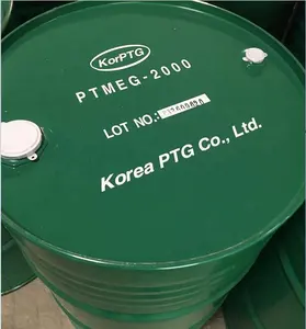 Polyol Poly tetra methylen ether glykol Tetra hydro furan ether, PTHF, PTMO, PTMG Korea PTG PTMEG