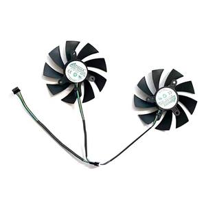 4PIN พัดลม GPU ใหม่แบบทำมือ GTX760 85มม. <span class=keywords><strong>770</strong></span> 780 T อะไหล่พัดลมที่เหมาะกับ EVGA GeForce <span class=keywords><strong>GTX</strong></span> 760 <span class=keywords><strong>770</strong></span>การ์ดกราฟิก780 - Product Image 2