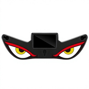 Luces LED Universales de Alta Calidad para Ventana de Coche, Ojos de Diablo Luminosos, Adhesivo Personalizado Reutilizable de Lujo, Luz Ambiental Eléctrica CR - Product Image 4