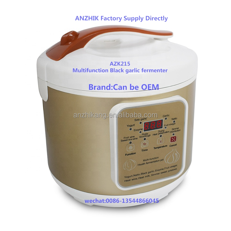 AZK215 ферментер для Черного Чеснока для домашнего использования, умная машина для брожения, полностью автоматическая интеллектуальная машина для выравнивания чеснока