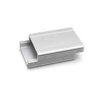 Boîtier de projet électronique en aluminium extrudé, boîtier de projet électronique en aluminium à corps divisé, boîtier DIY en aluminium