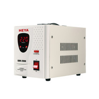 Régulateur de tension automatique de type relais numérique 2KVA pour usage domestique / stabilisateur SVC, puissance nominale 80% / 100%
