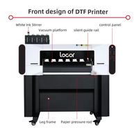 Imprimante DTF entièrement automatique 60 cm XP600 I3200, encre pigmentée, garantie 1 an pour T-shirts, jeans, sacs, chaussures